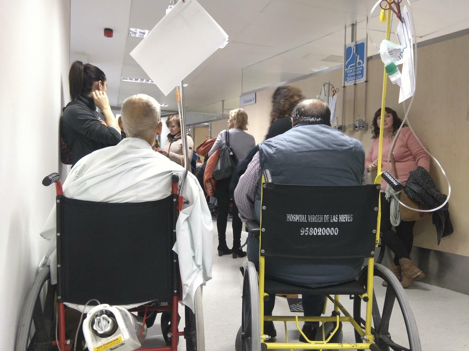 Imagen de archivo de congestión en las Urgencias de la capital