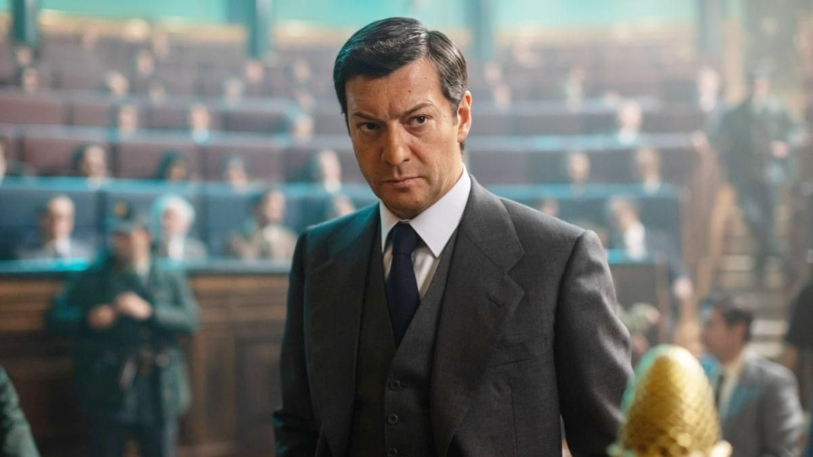 Álvaro Morte como Adolfo Suárez en la serie sobre el 23F 'Anatomía de un instante' Álvaro Morte como Adolfo Suárez en la serie sobre el 23F 'Anatomía de un instante'