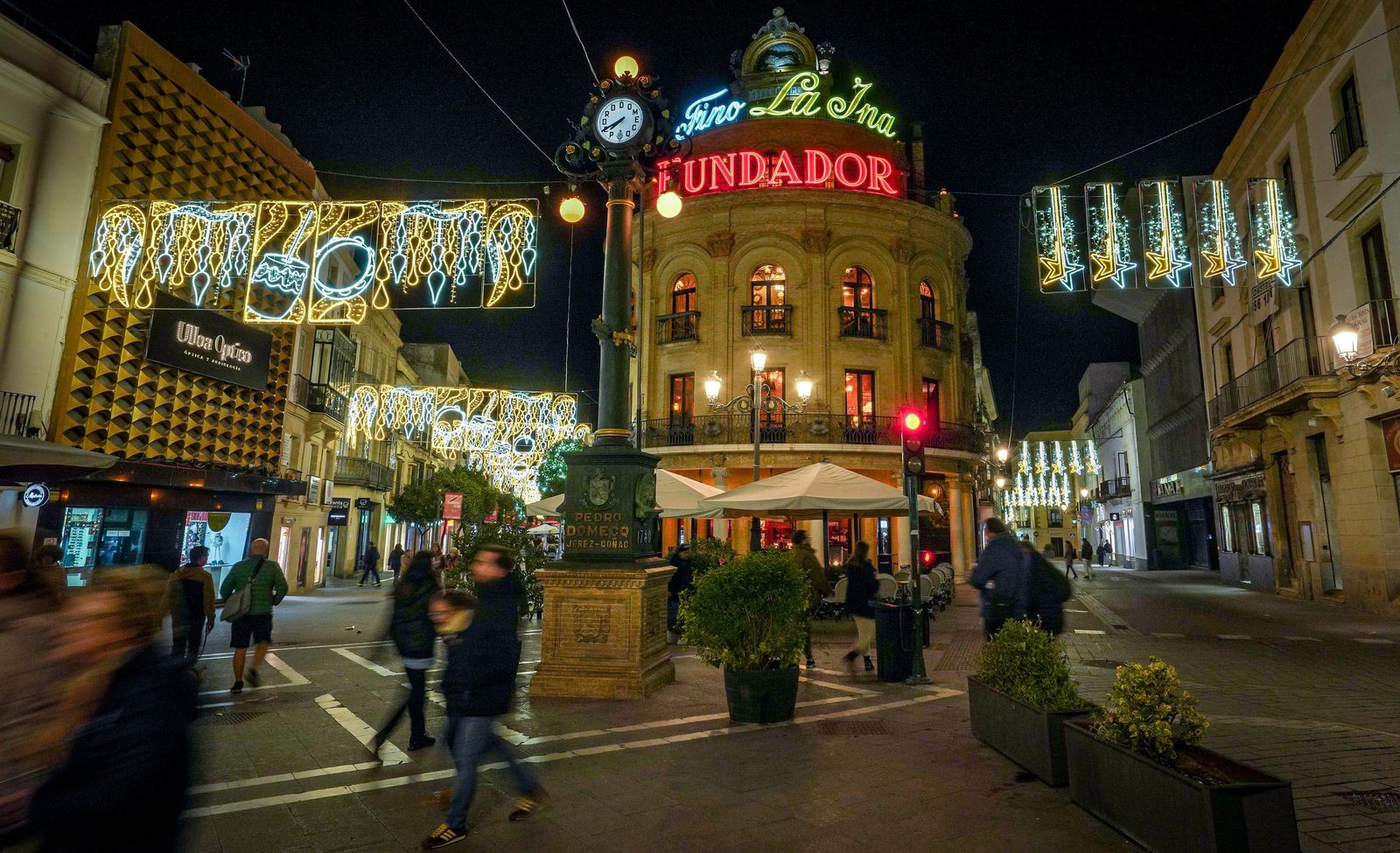 Así luce Jerez en Navidad