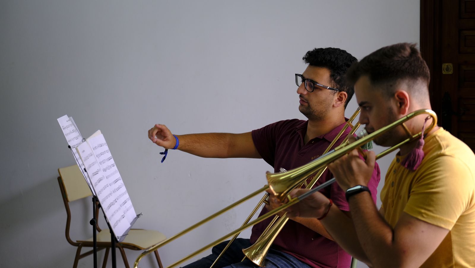 Primer día de cursos en el Festival de Música Renacentista y Barroca de Vélez Blanco 2021.