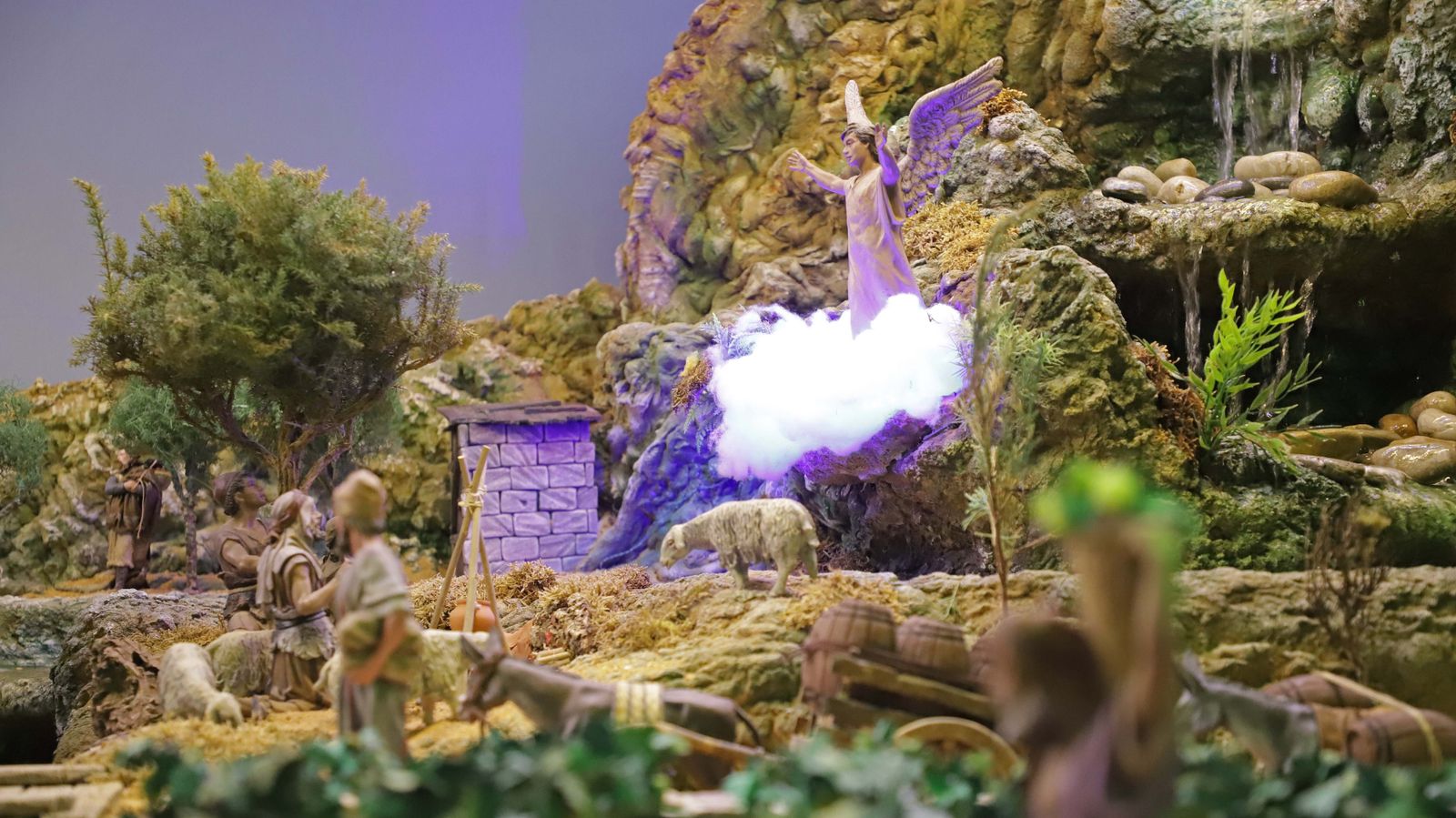 Fotos del Belén del Hotel Garrido en Algeciras