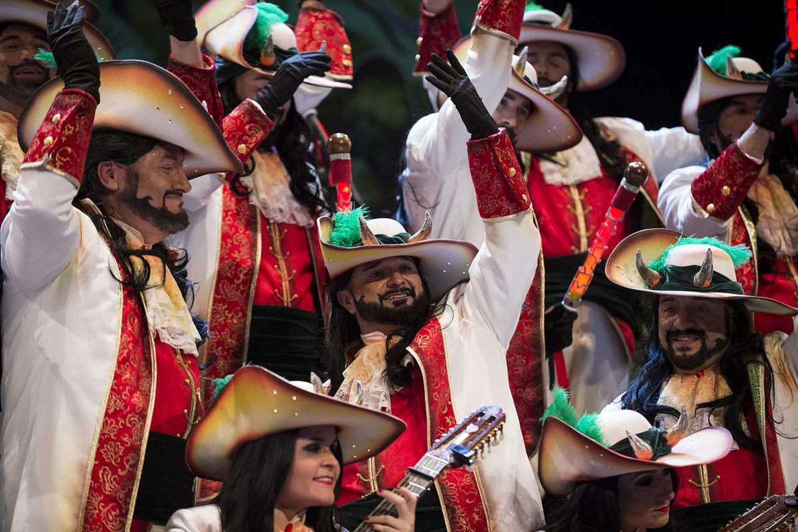 Las imágenes de la decimoquinta función clasificatoria