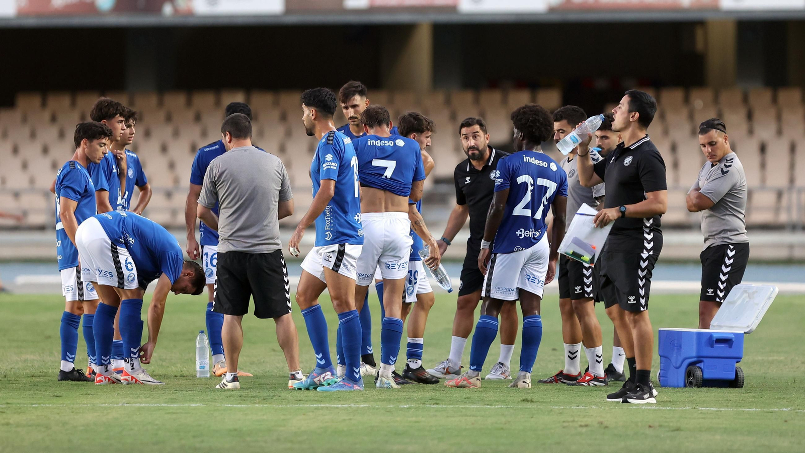 Imágenes del amistoso entre el Xerez DFC y el Ceuta B en Chapín