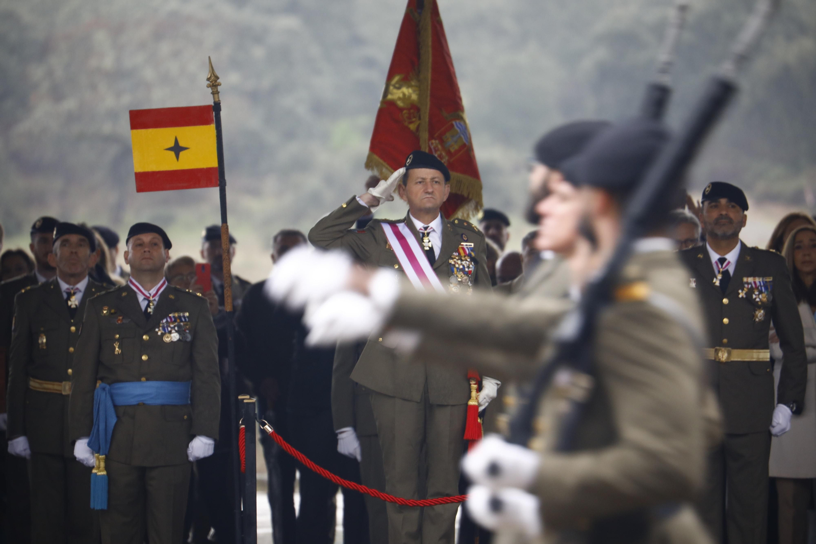 El desfile militar de la Brigada de Córdoba por la festividad de la Inmaculada, en imágenes El desfile militar de la Brigada de Córdoba por la festividad de la Inmaculada, en imágenes