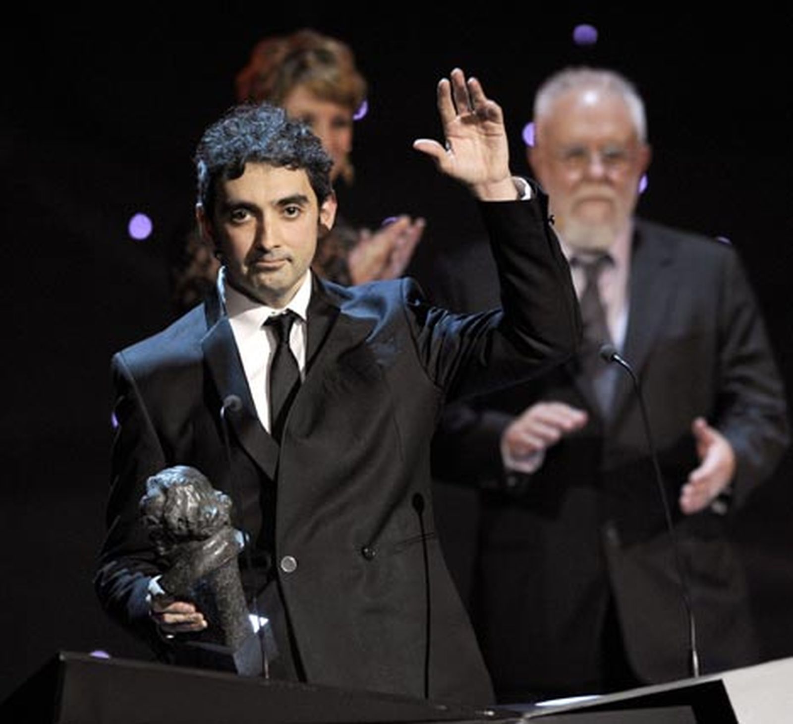 David Pinillos, Mejor director debutante por 'Bon apetit'/ Efe · Reuters · AFP