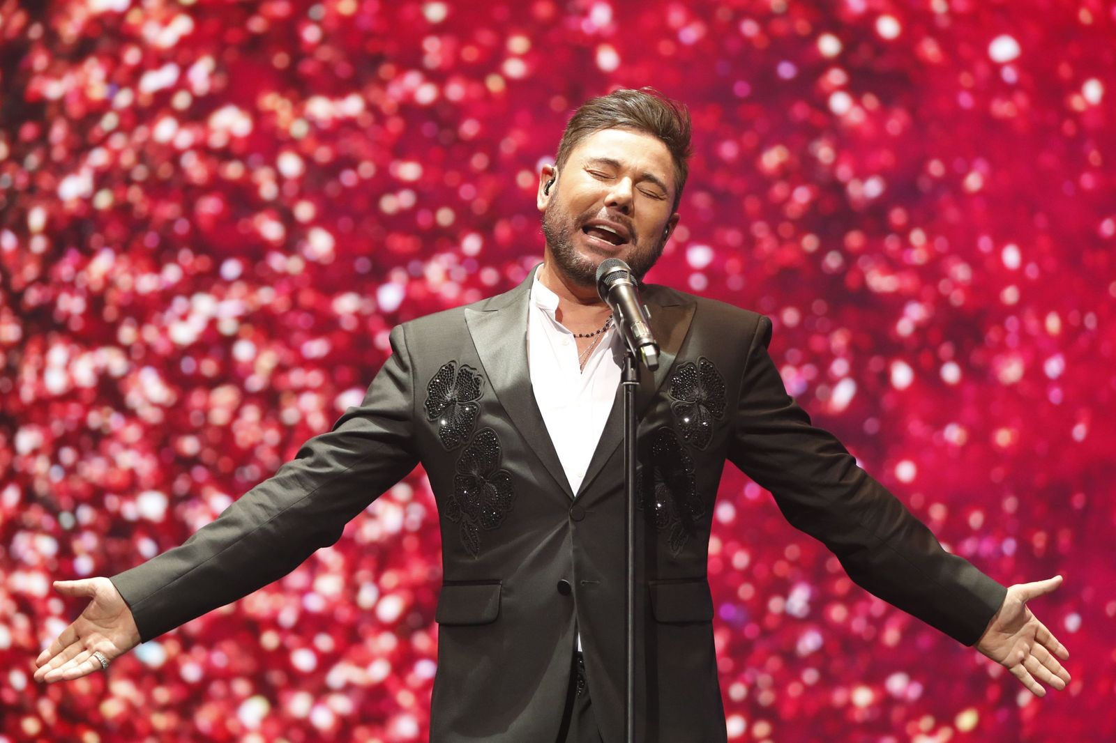 Imagen de archivo de una de las actuaciones de Miguel Poveda