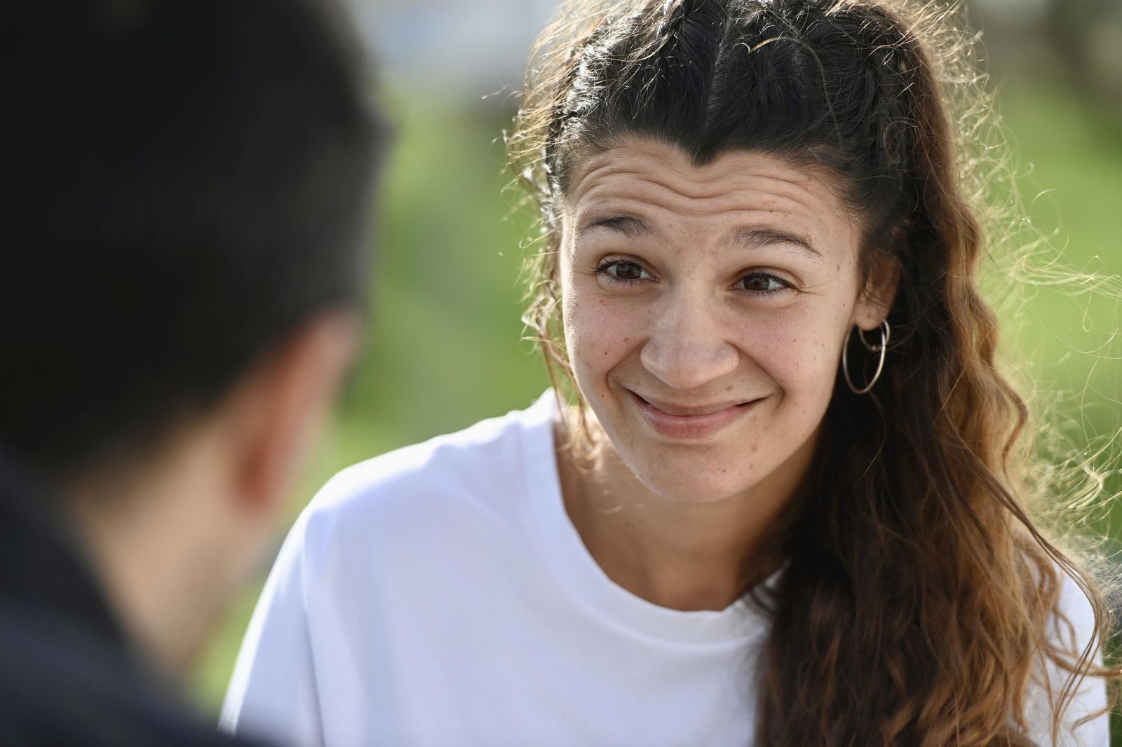Raquel Lázaro, jugadora malagueña de voleibol