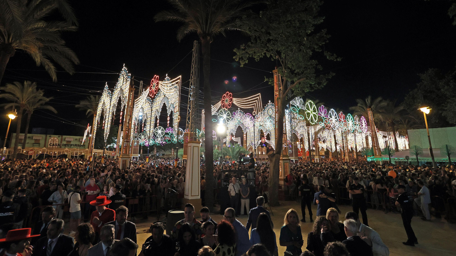 Sábado de Feria y alumbrado en Jerez