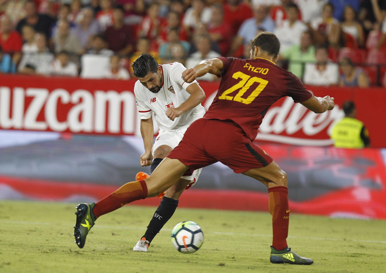 Las imágenes del Sevilla-Roma del IX Trofeo Antonio Puerta