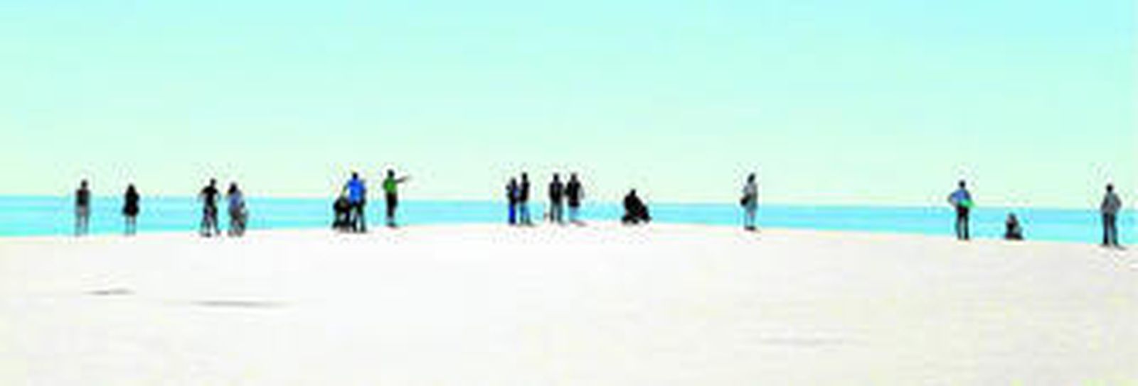 Obras de Javier Artero que se exponen en 'El periplo'.