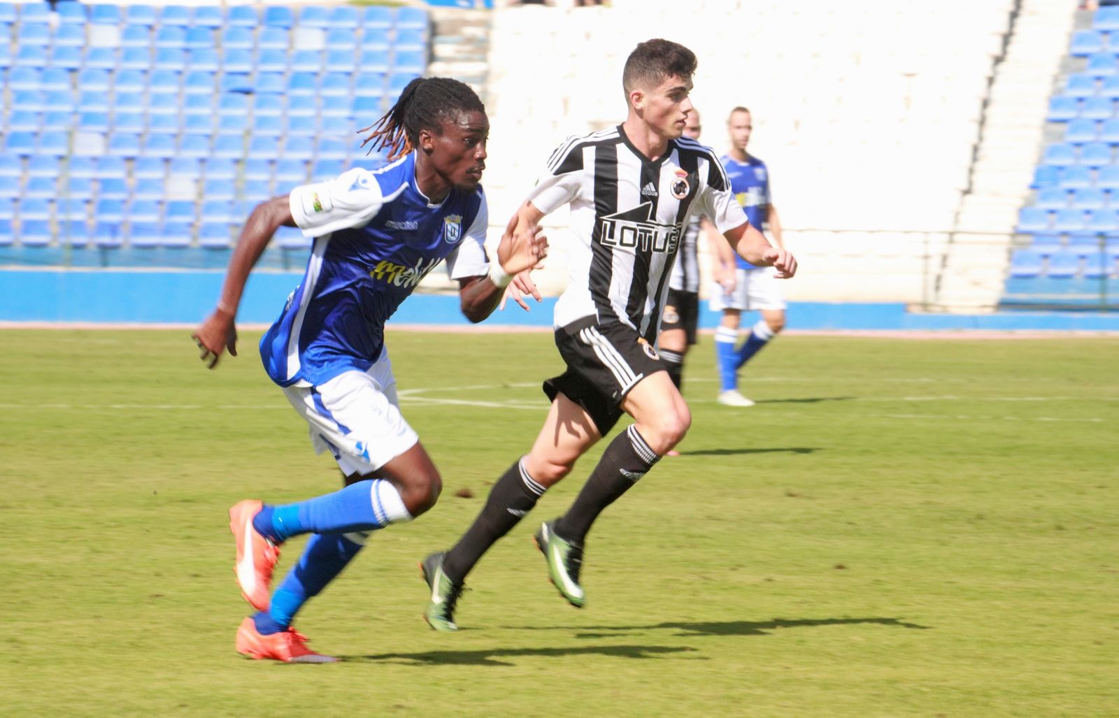 Las imágenes del Melilla-Balona