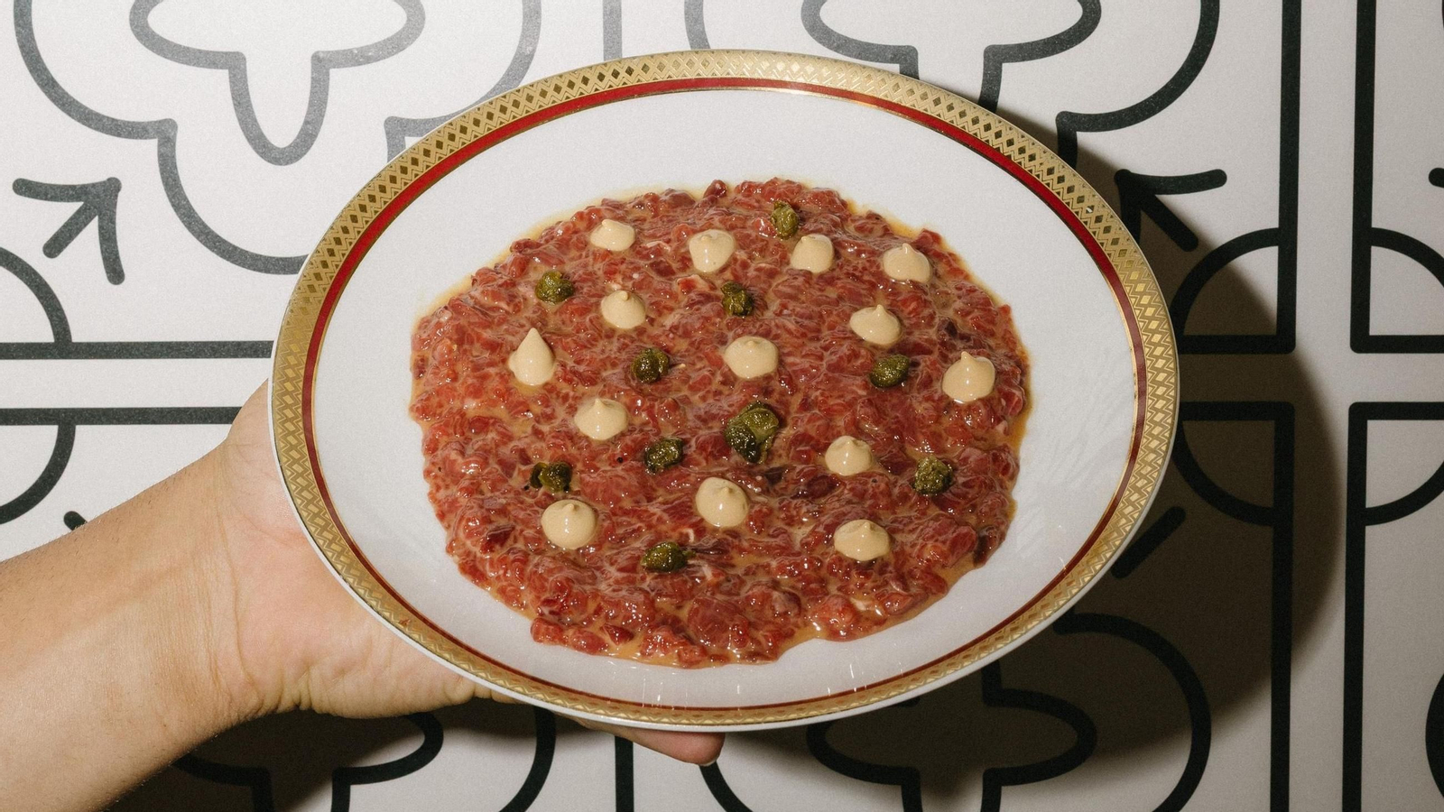 Plato del restaurante Bina Bar, en Jerez.
