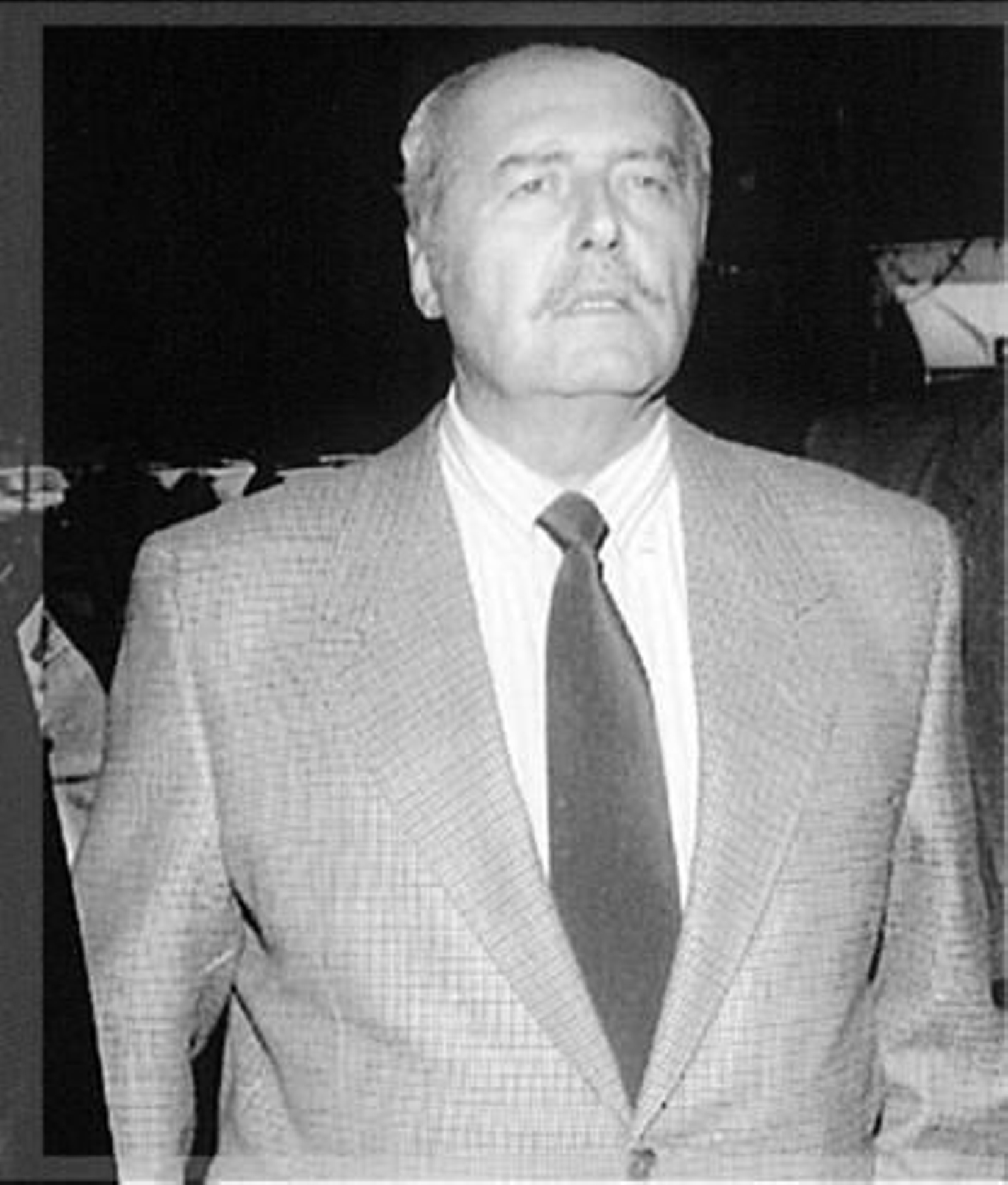 Antonio Tejero, poco antes de salir en libertad provisional (1993). 

Foto: EFE