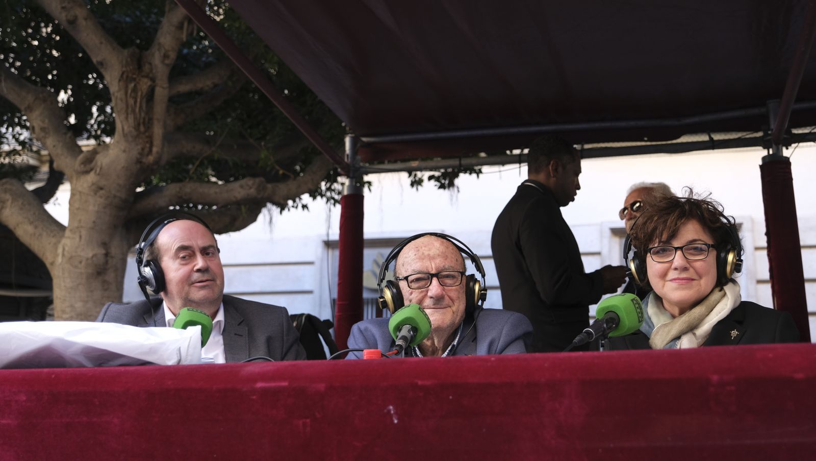 La procesión de la Santa Cena en Almería, en imágenes