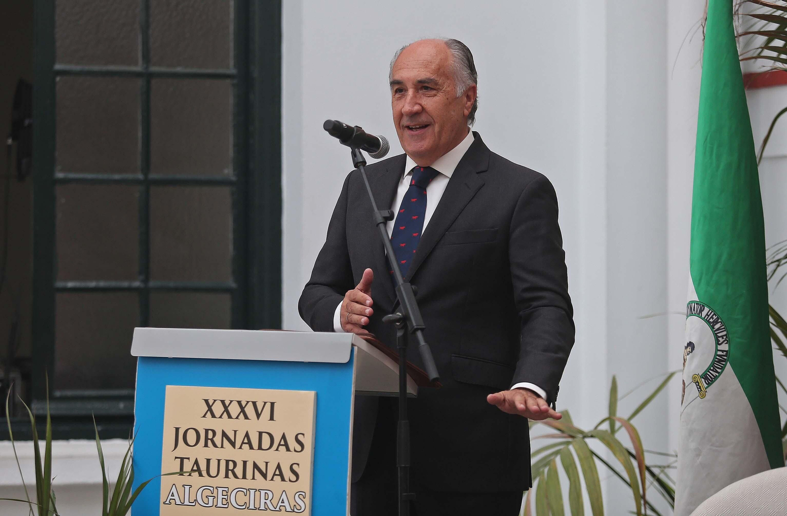 El pregón de las XXXVI Jornadas Taurinas de Algeciras ofrecido por José Luis López Guío, en imágenes
