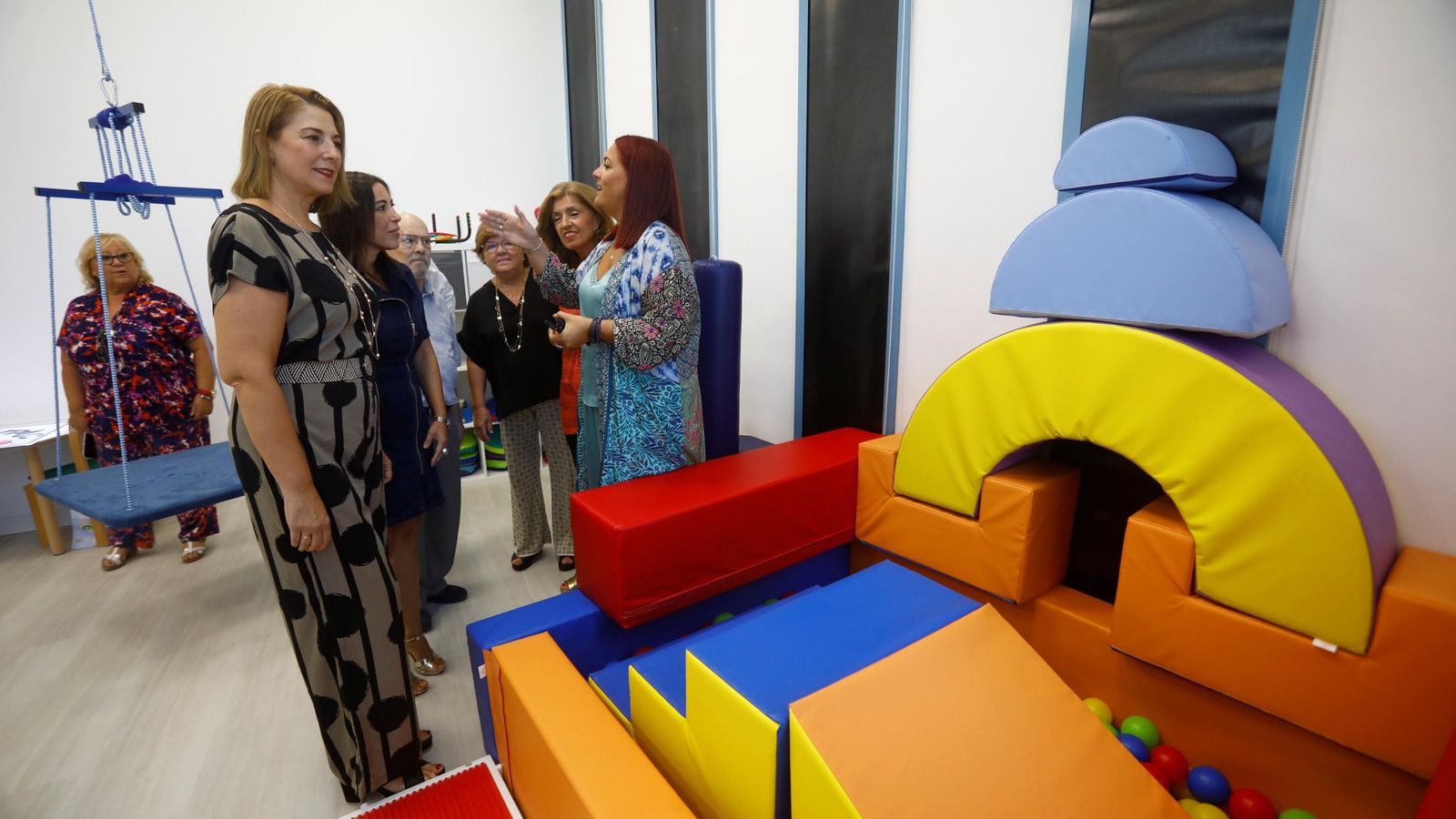 Visita a la Unidad de Neurorehabilitación de Fepamic. Visita a la Unidad de Neurorehabilitación de Fepamic.