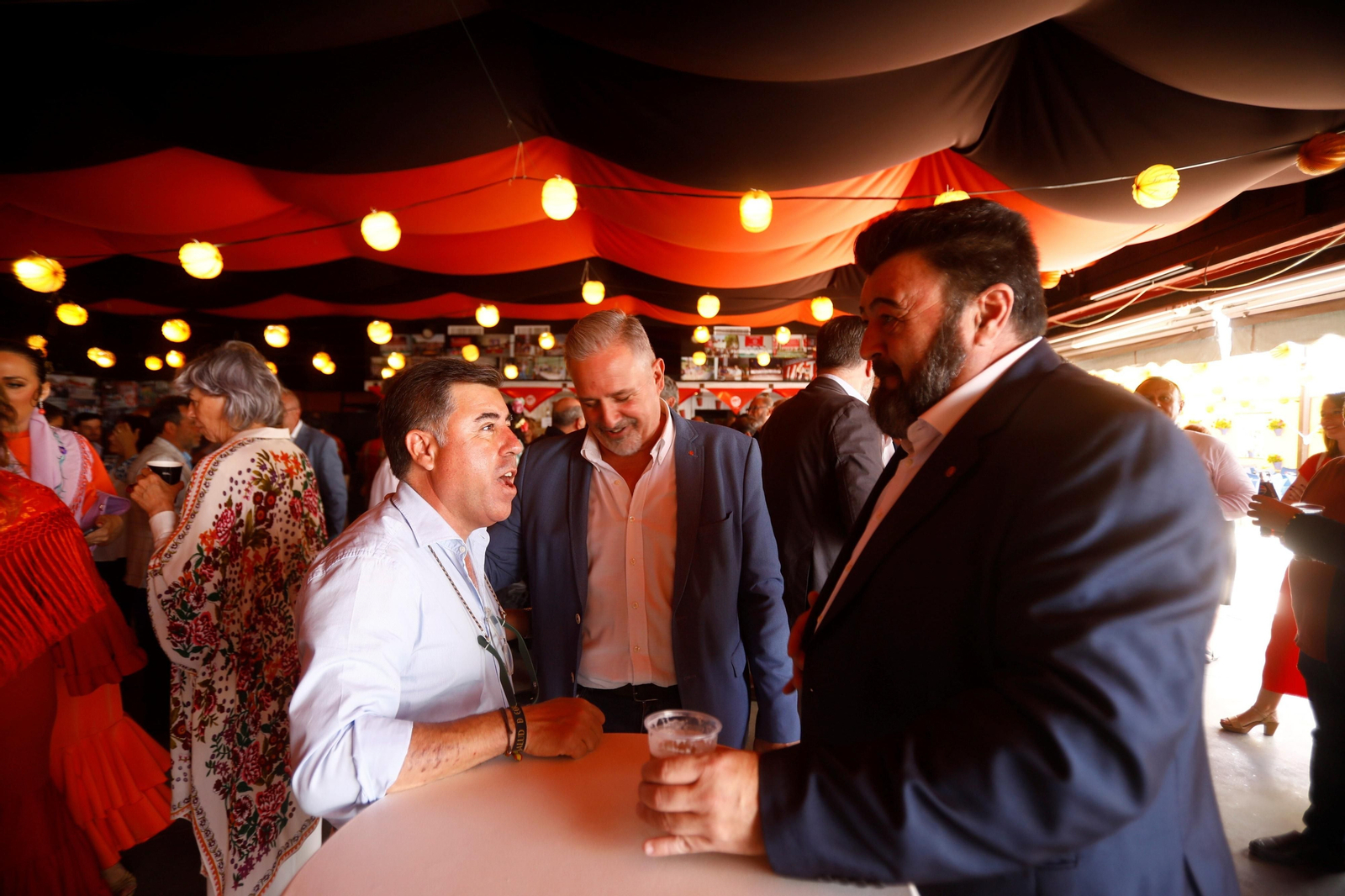 Las recepciones del miércoles de la Feria de Córdoba, en imágenes
