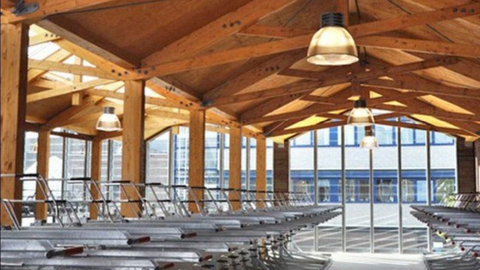 Biciestación de Zaandam, con 700 plazas.