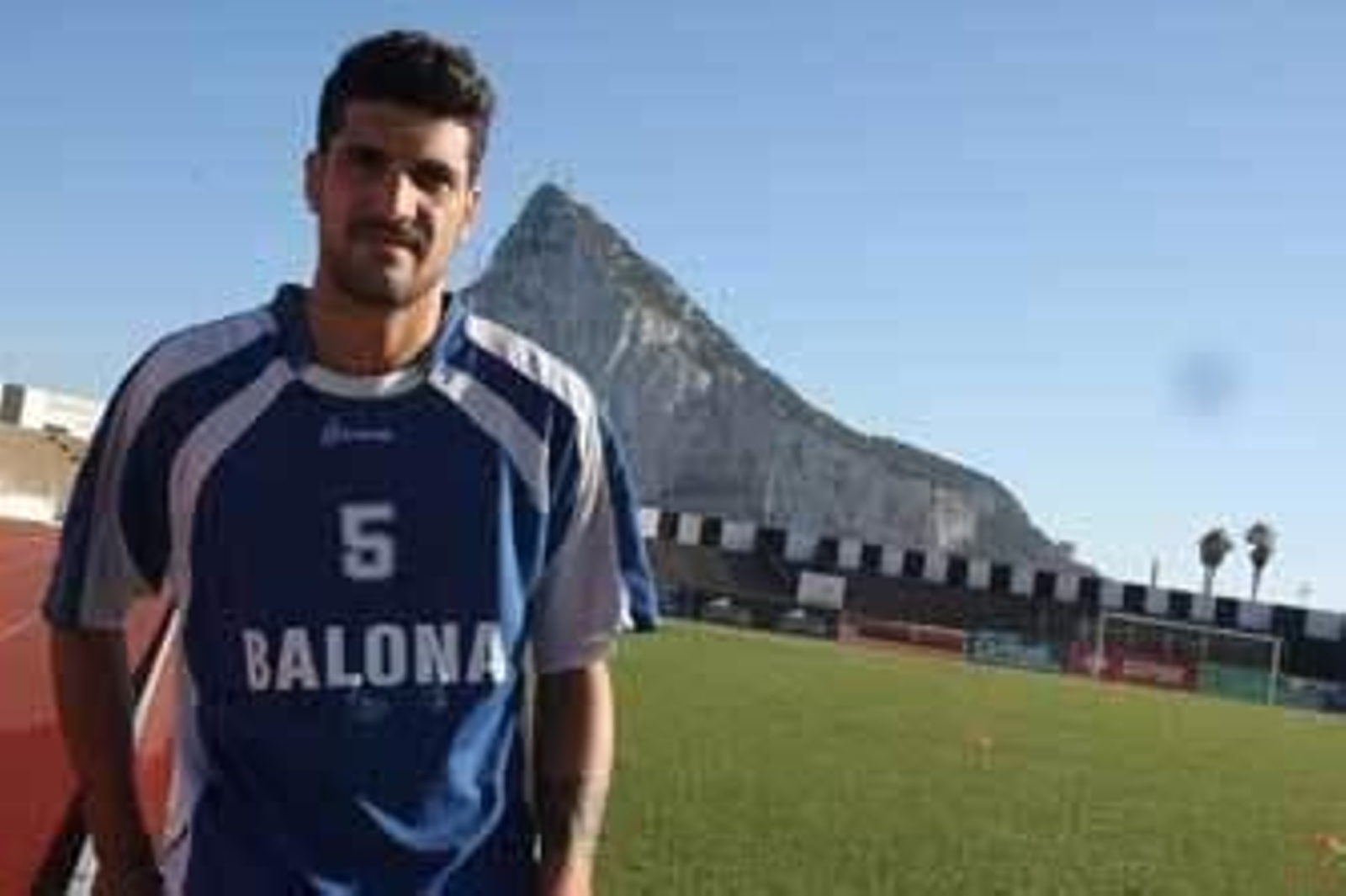 Rubén Cuesta, en una imagen de archivo en el Municipal de La Línea.