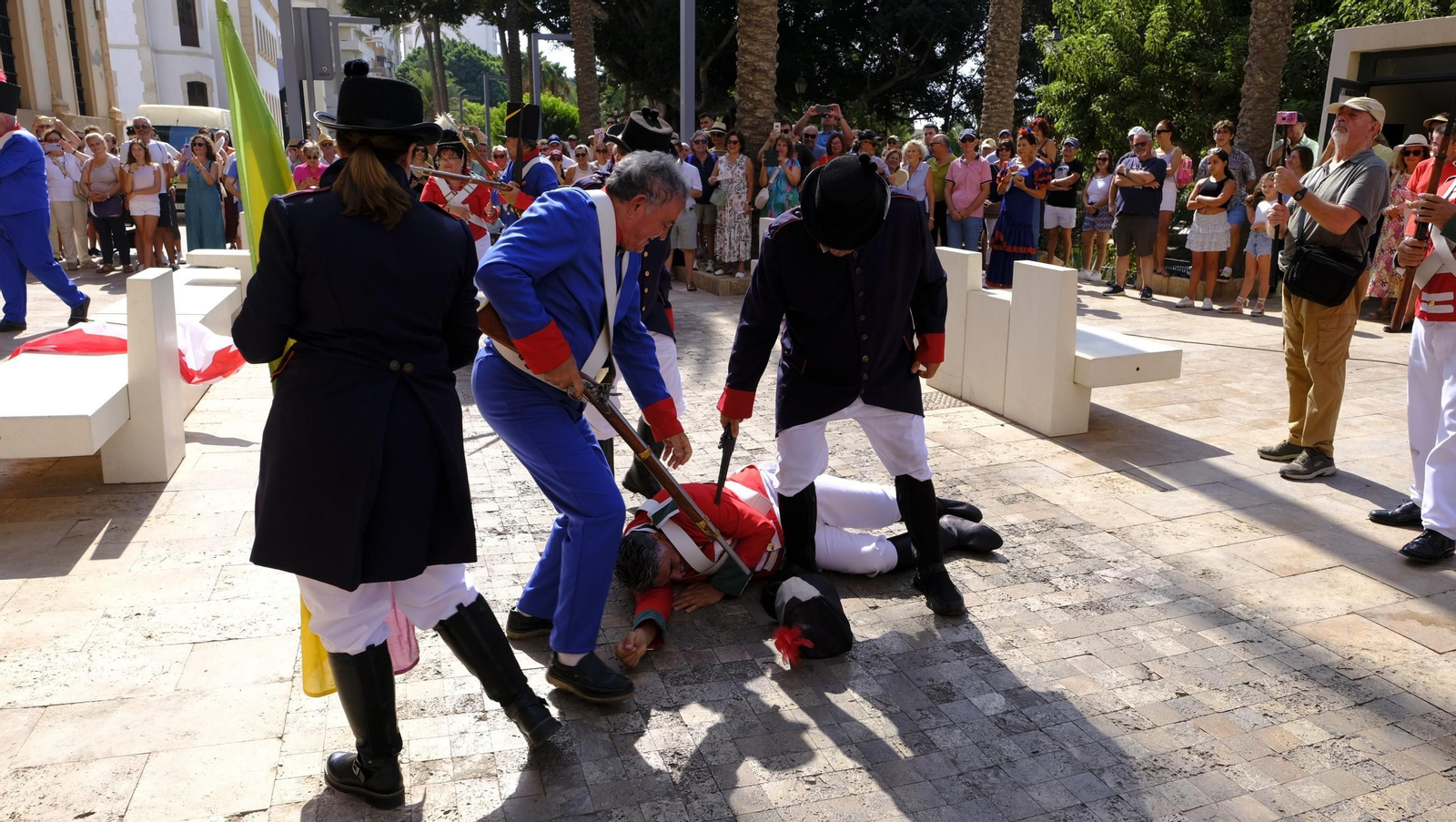 Recreación histórica de Los Coloraos, en imágenes