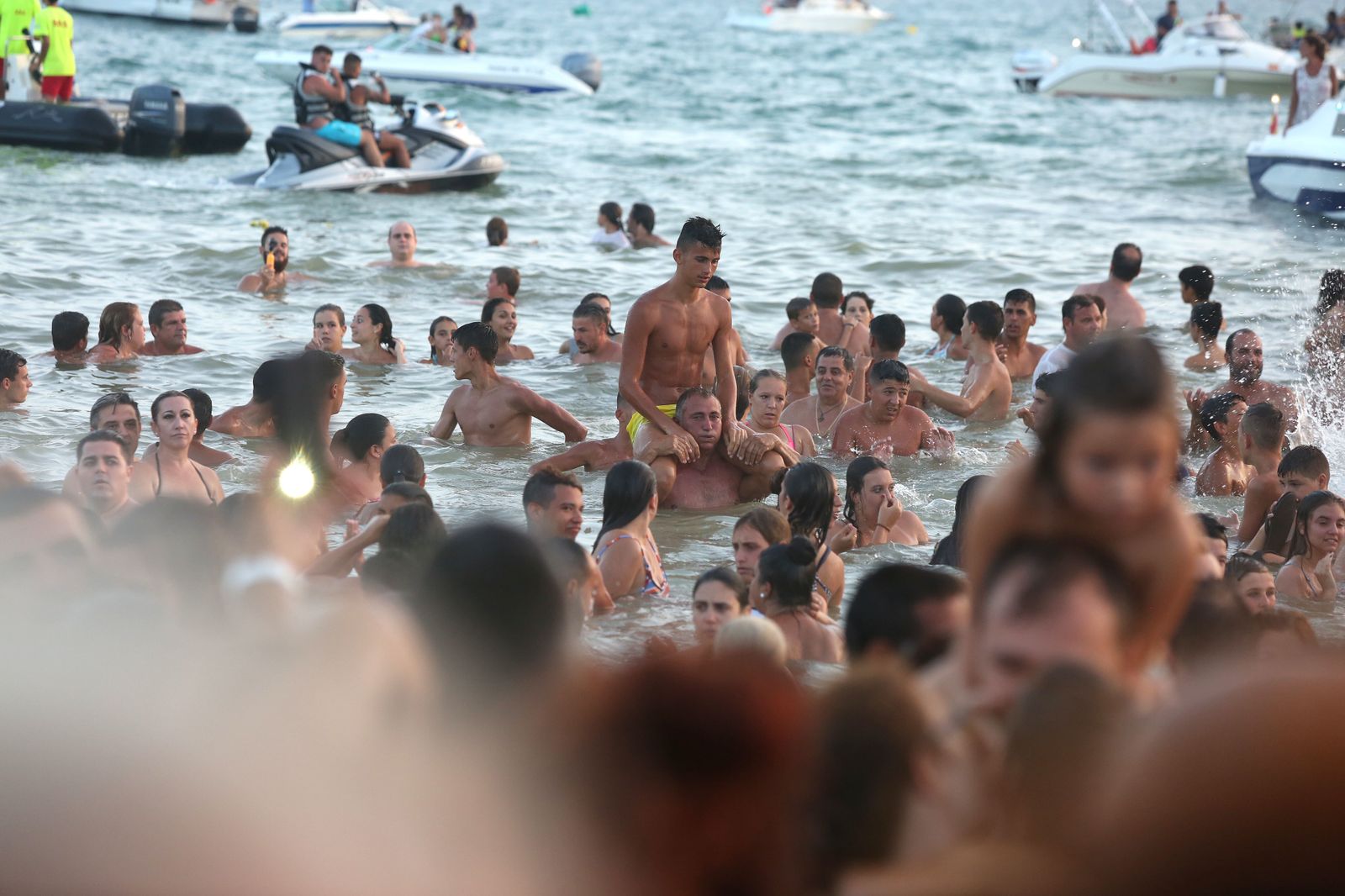 Procesión de la Virgen del Carmen en Punta Umbría