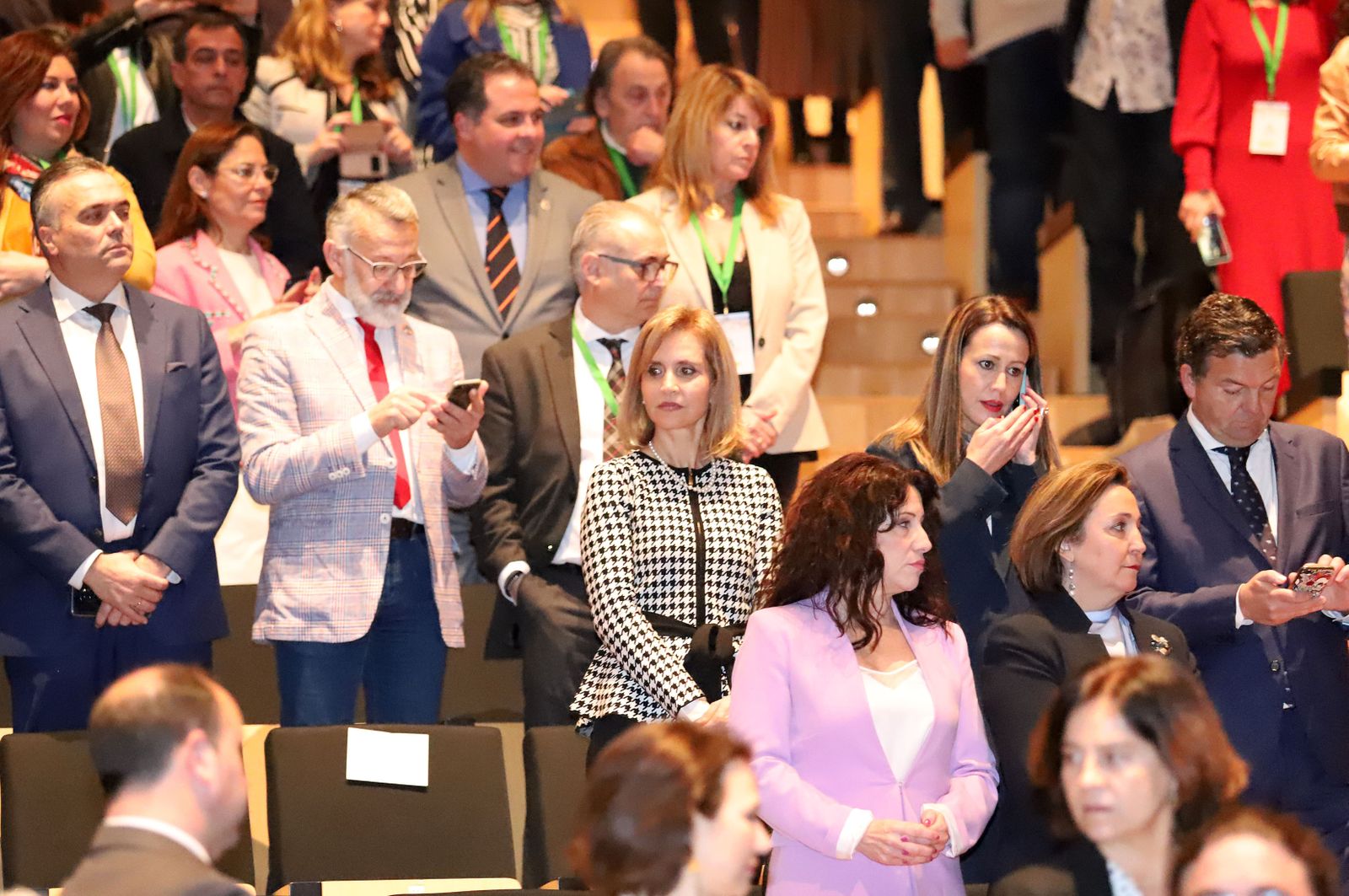 Imágenes de los Reyes Don Felipe y Doña Letizia en el congreso del 50 aniversario de Doñana