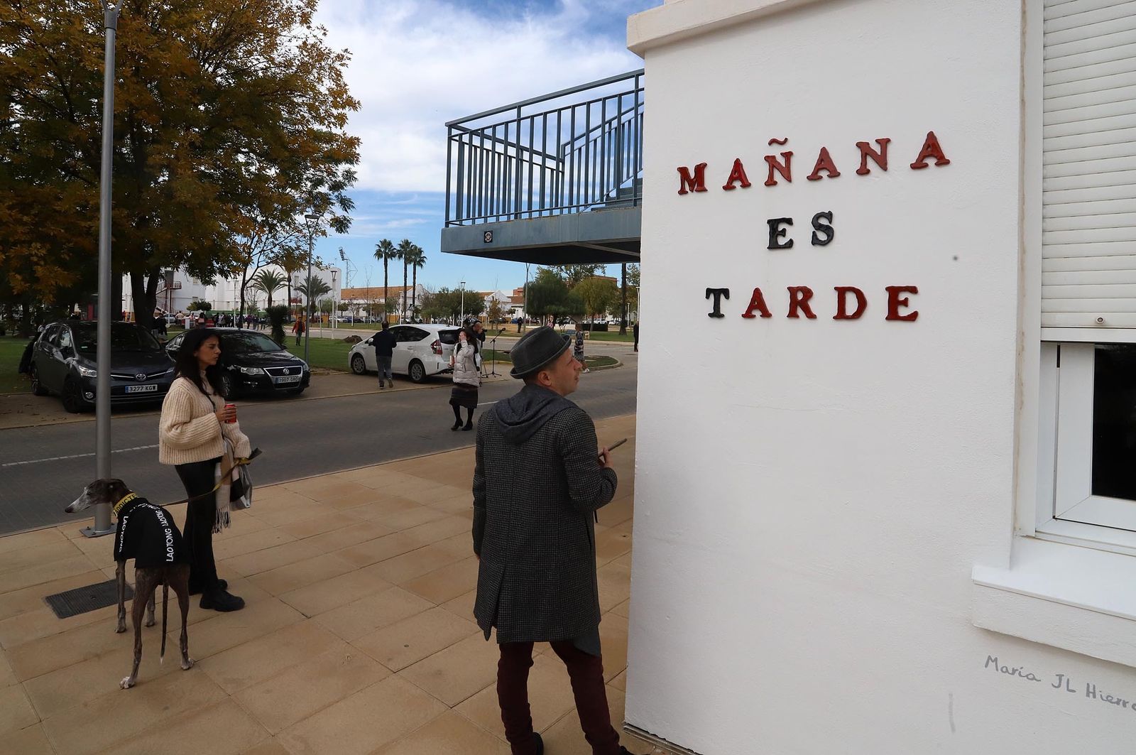 Wild Welva y María JL Hierro inauguran las nuevas intervenciones de Arte urbano en el Campus del Carmen, en imágenes