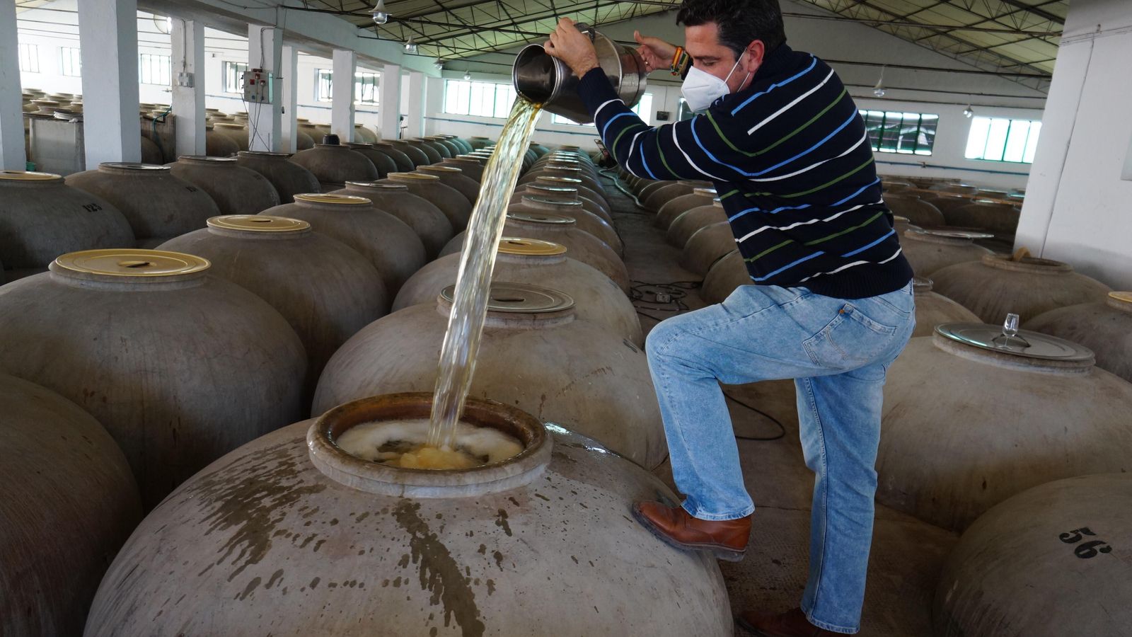 Bodega de conos en San Jerónimo.