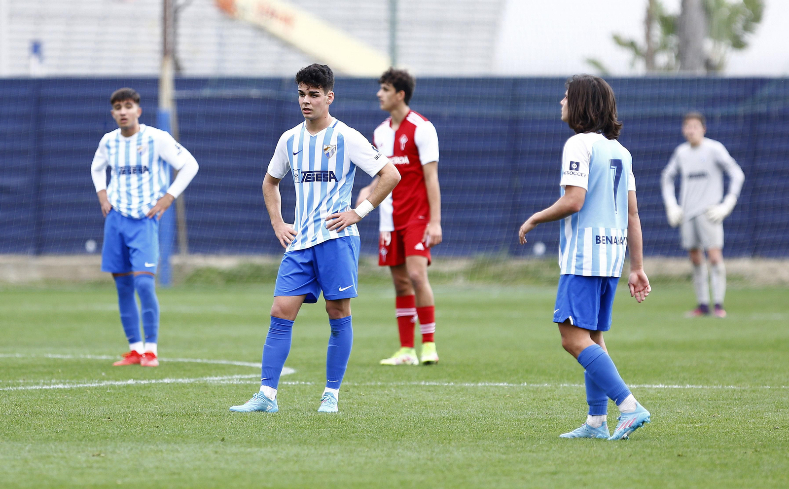 Las fotos del Málaga-Celta de la Copa del Rey de juveniles