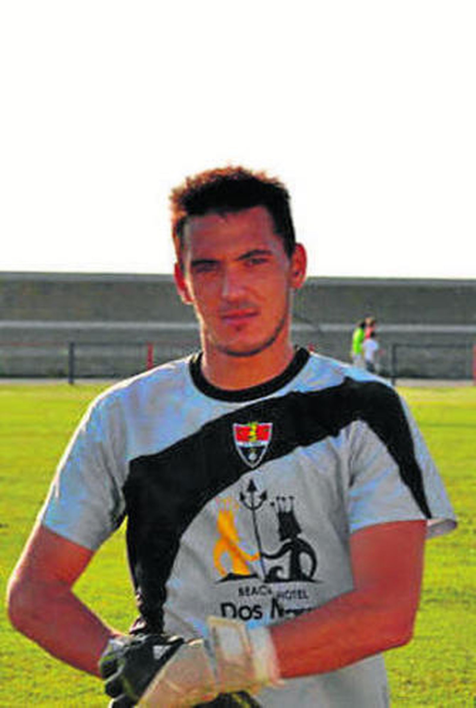 El guardameta Curro.