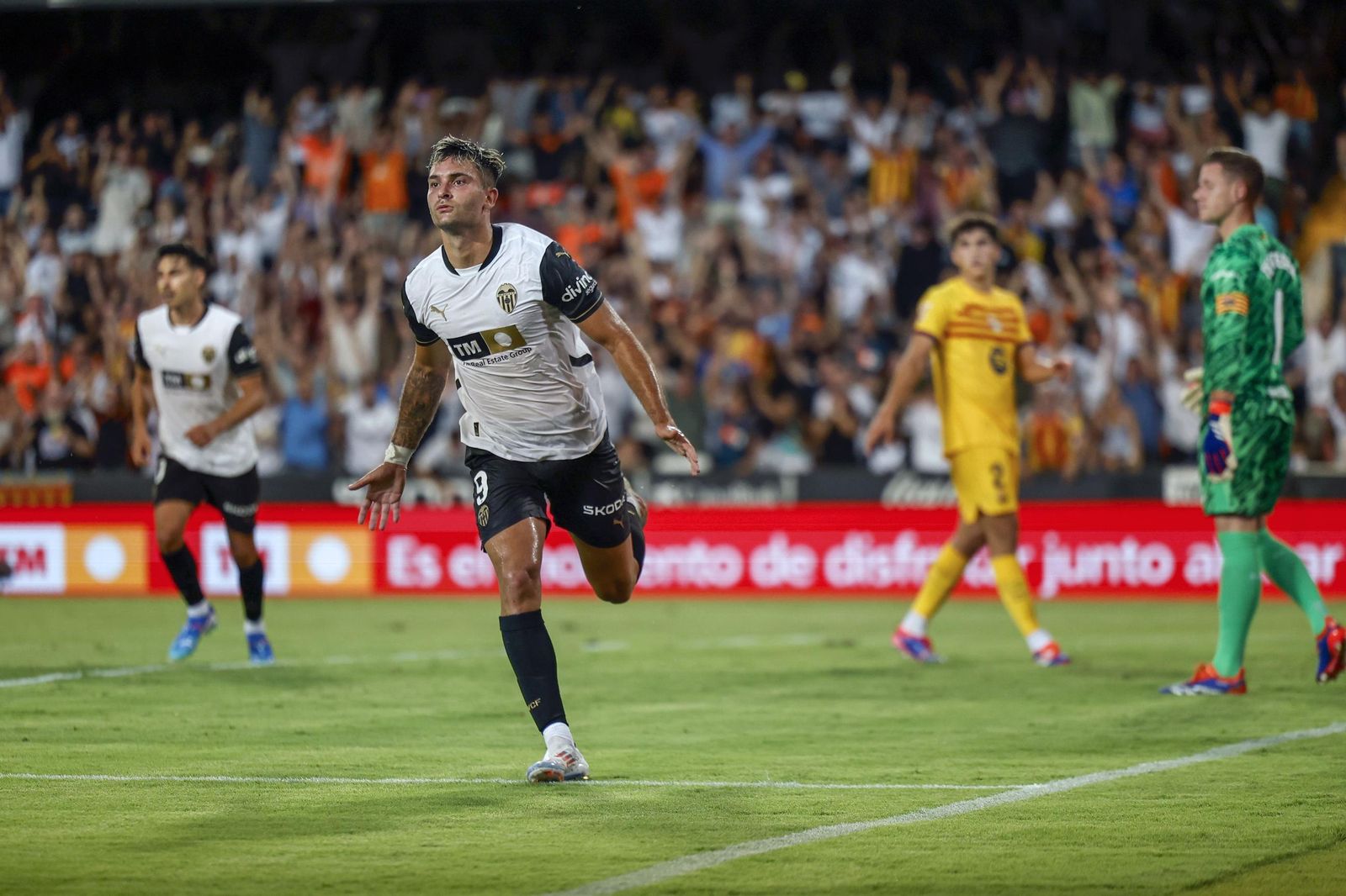 Las imágenes del Valencia - Barcelona