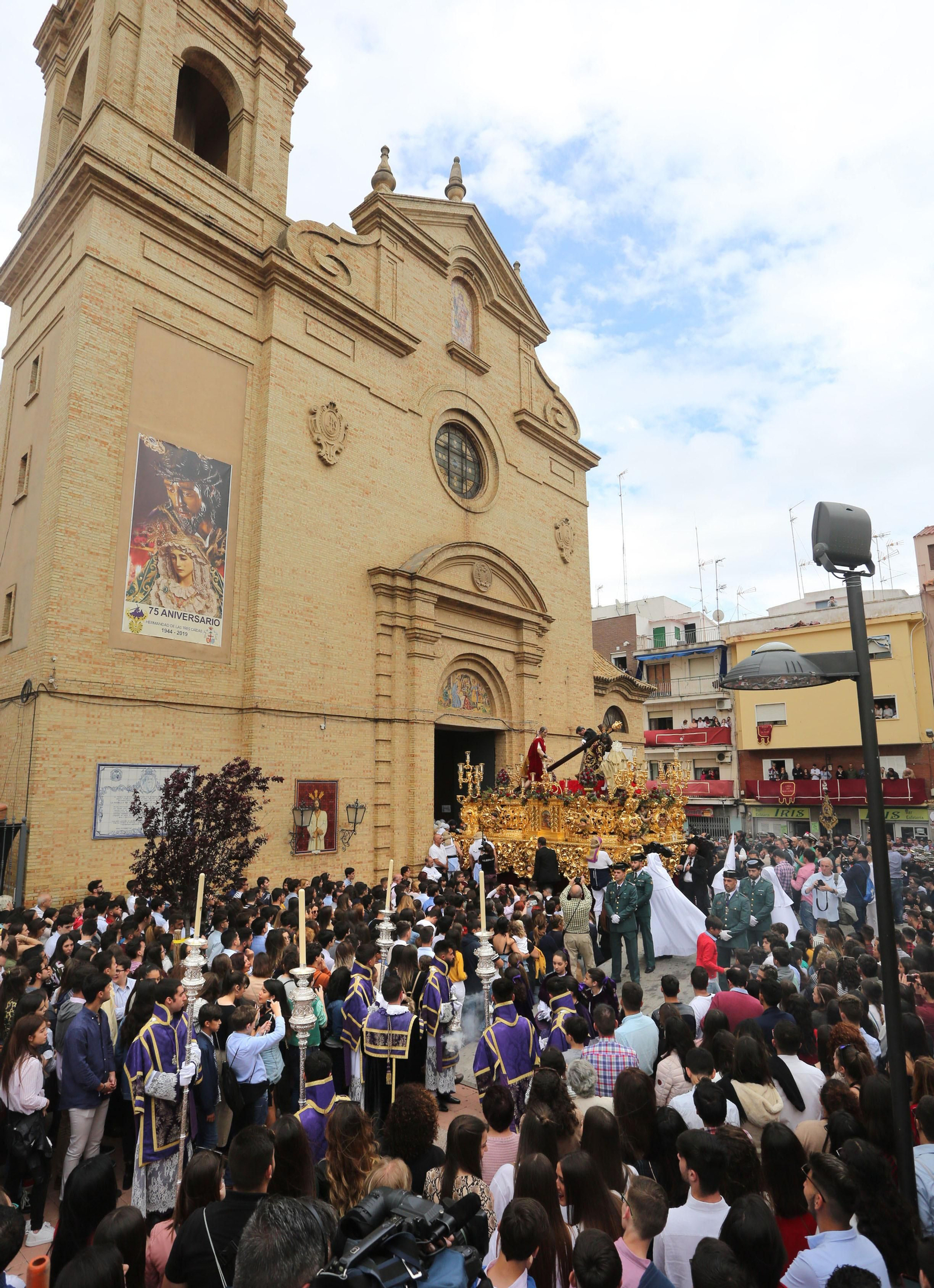 Imágenes de las Tres Caídas en el Lunes Santo 2019
