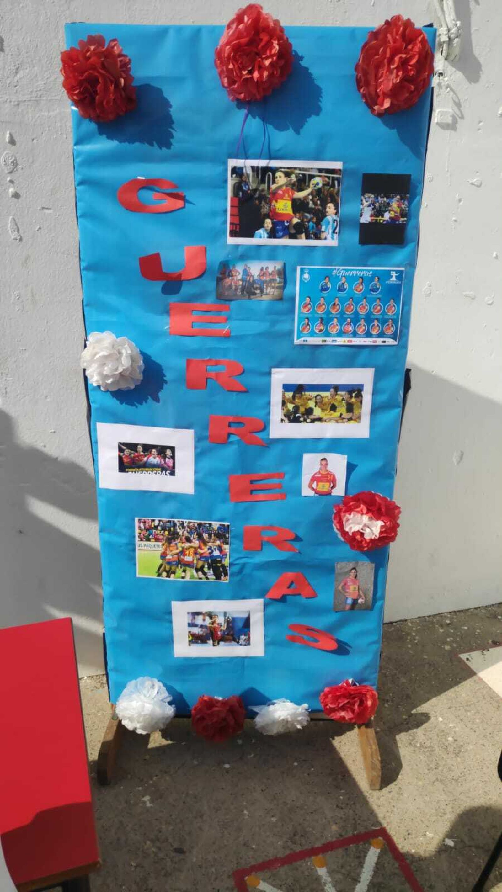 Fotogalería de la visita de las 'Guerreras' a colegios de la provincia