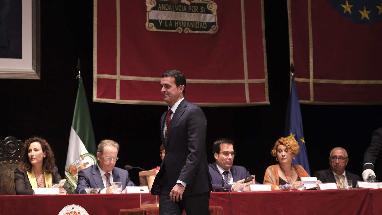 Imágenes de la investidura como Alcaldesa de Almería, de María del Mar Vázquez Agüero