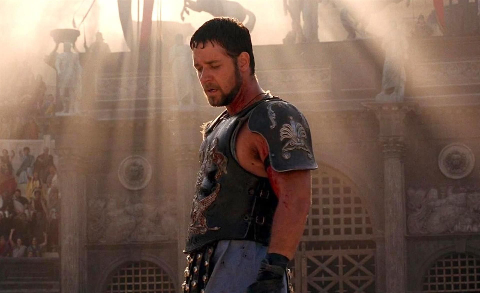 Russell Crowe, en Gladiator