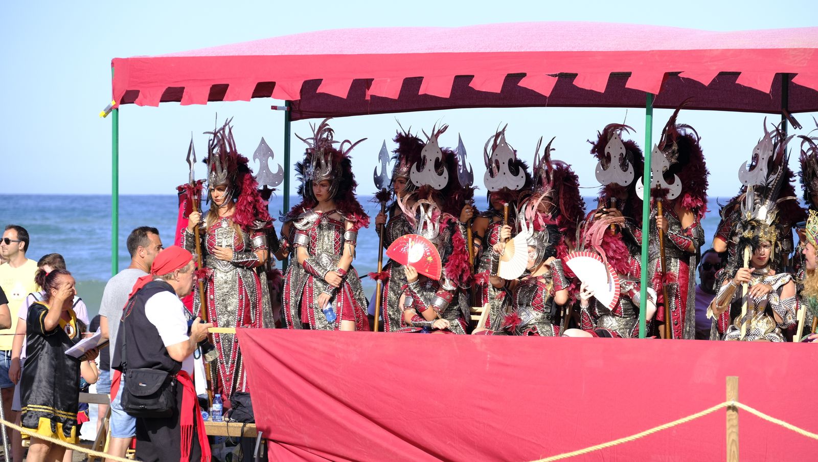 Imágenes del Torneo Medieval en la Playa del Lance. Moros y Cristianos de Mojácar