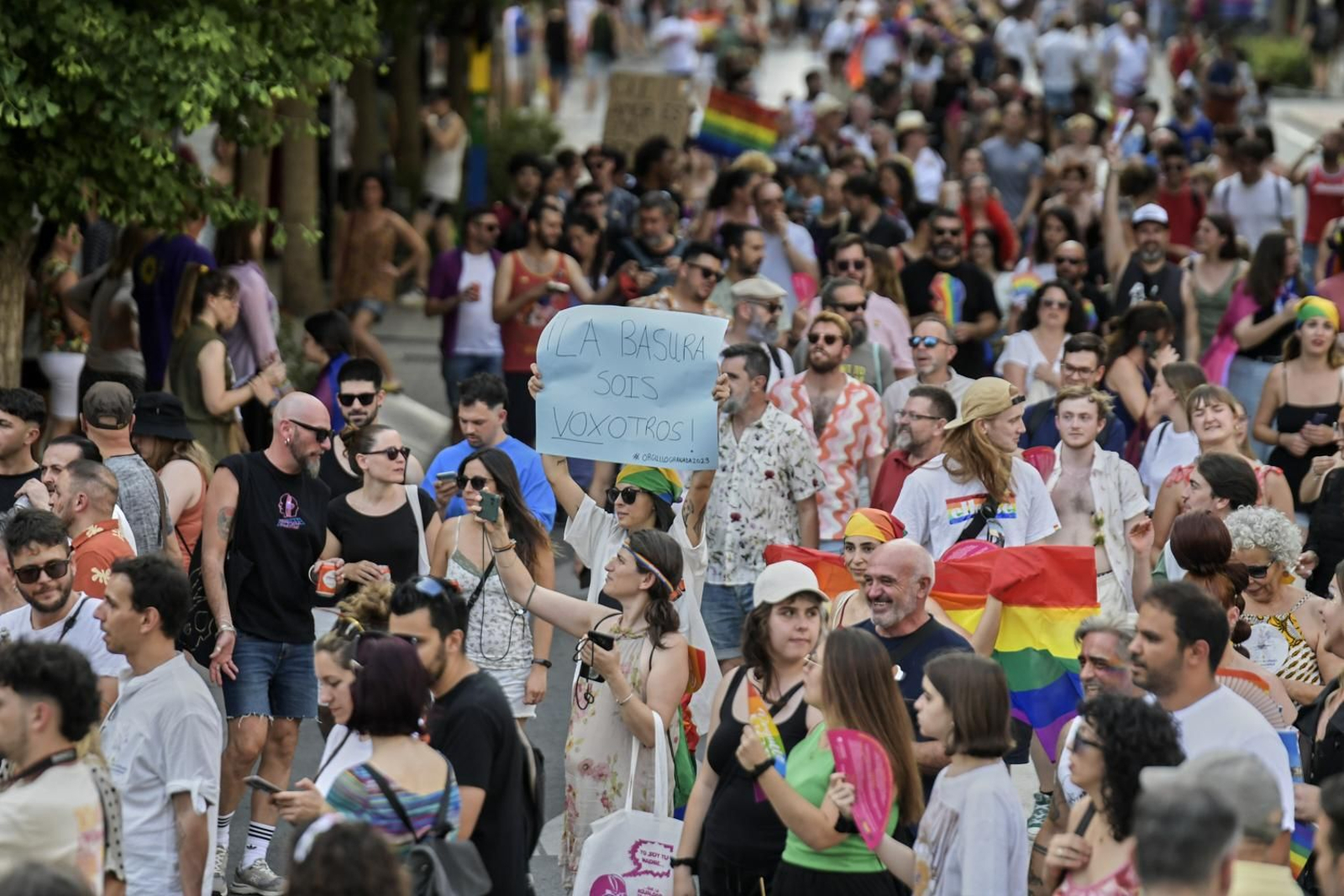 El pregón de Jedet y la marcha del Orgullo en Granada, en imágenes
