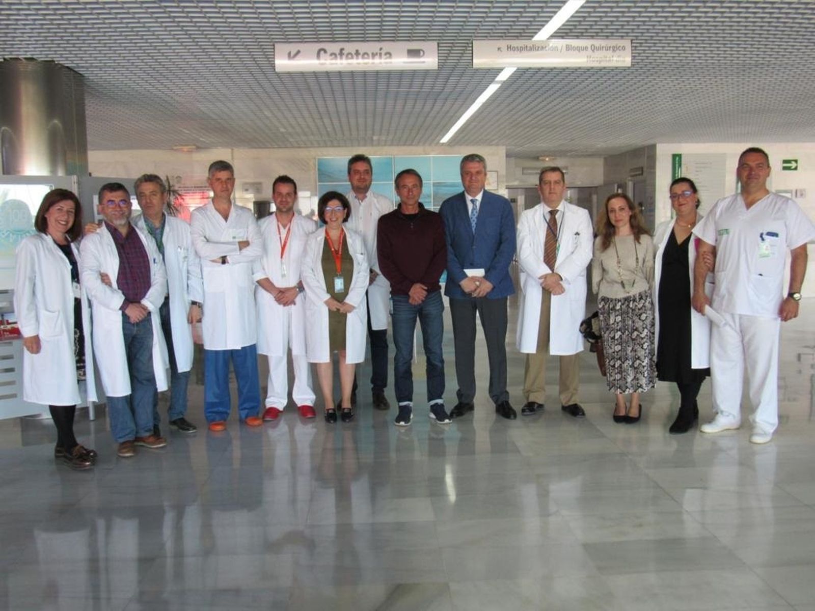 El delegado de Salud visita el Hospital de Alta Resolución El Toyo