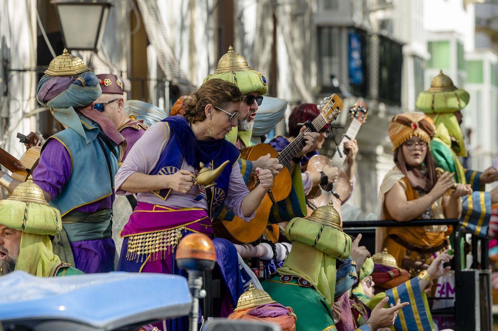Las imágenes del segundo sábado de Carnaval de Cádiz 2026: Carruseles de coros