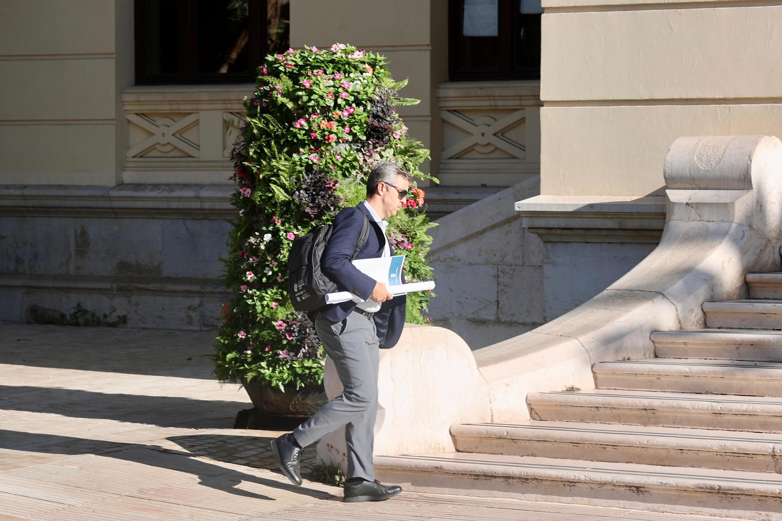 Mundial 2030 en Málaga: La reunión en el Ayuntamiento, en fotos