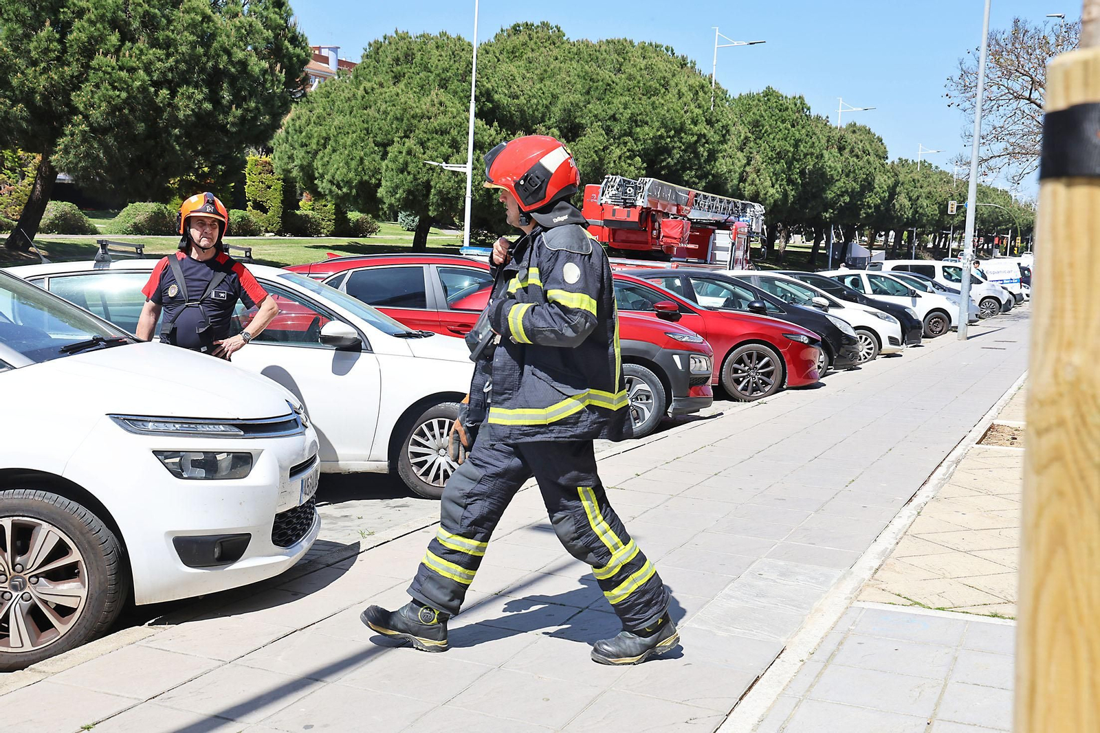 Así se vivió el apagón en las calles de Huelva, en imágenes