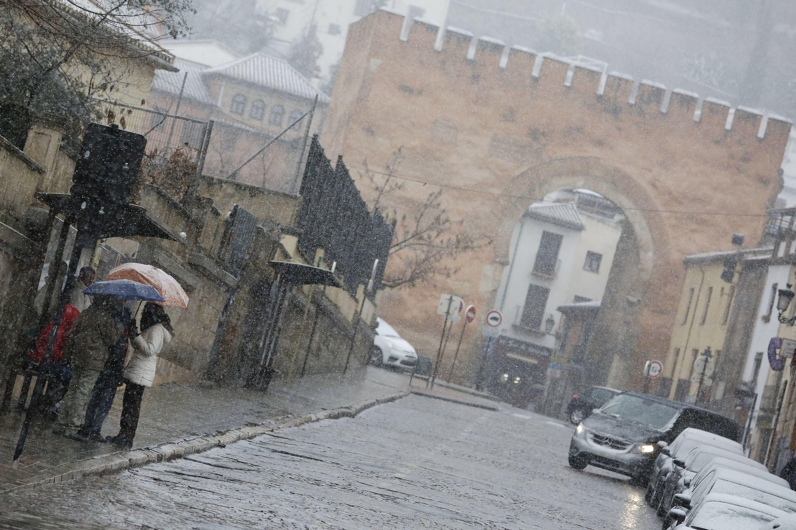 Una nevada como regalo de Reyes