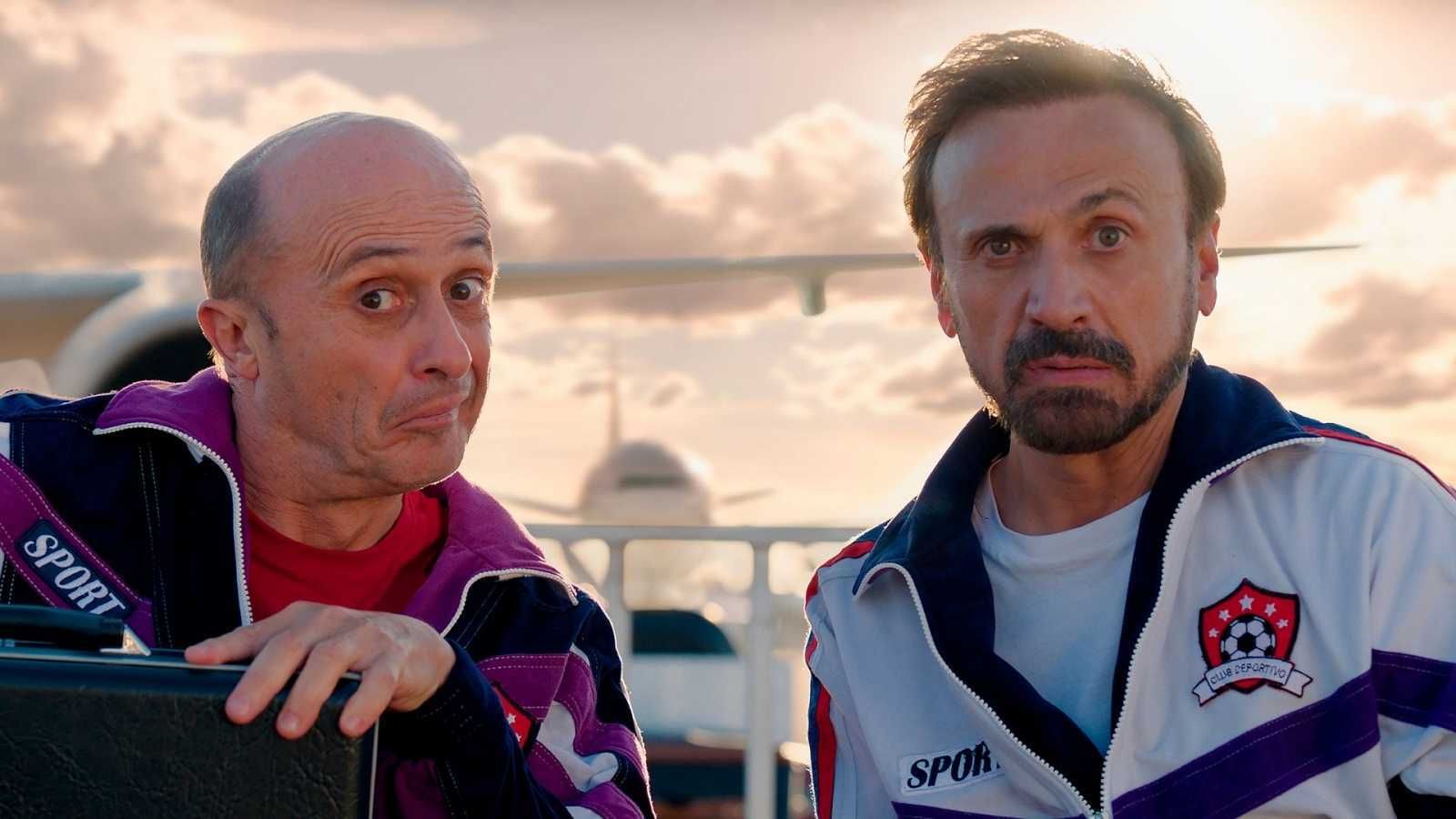 Pepe Viyuela y José Mota en una imagen del filme.