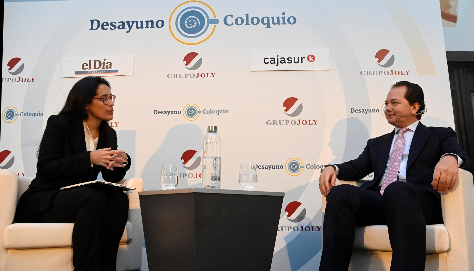 El desayuno coloquio de 'El Día de Córdoba' con Miguel Ángel Tamarit, en imágenes