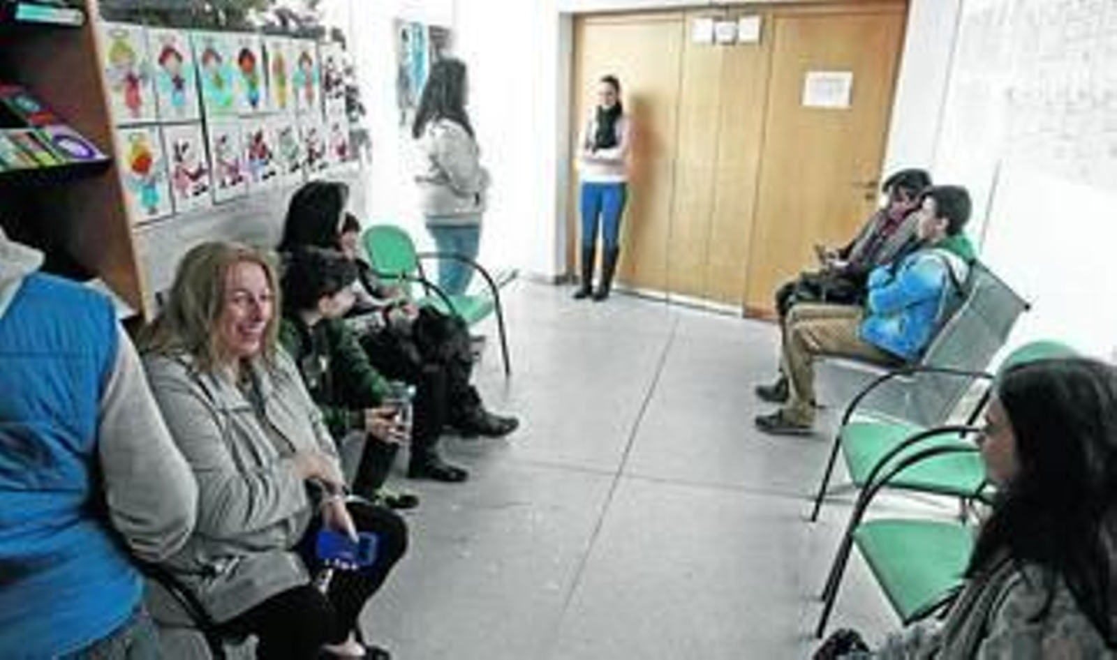 Imágenes del casting organizado ayer por Miguel Becerra en La Línea.