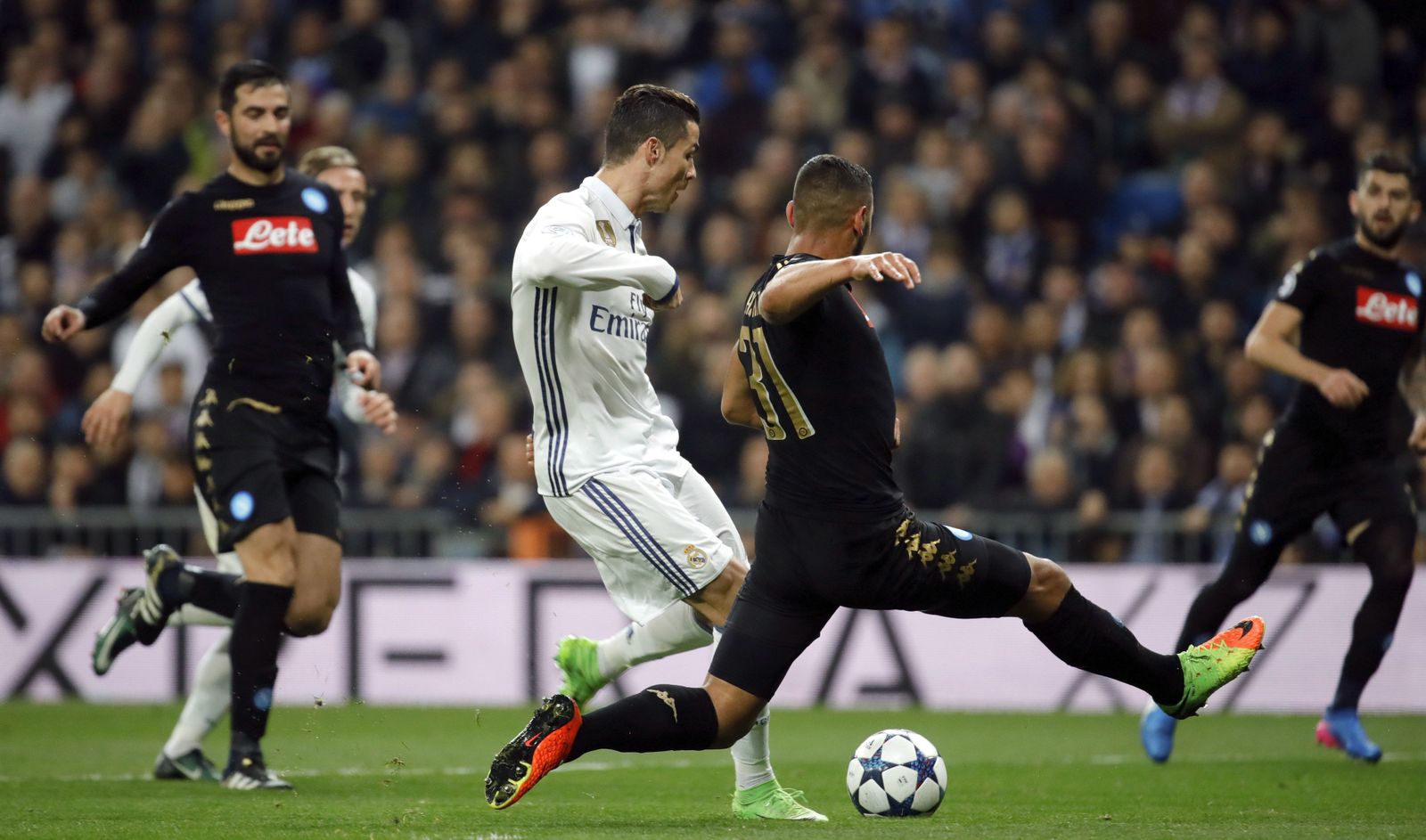 El Madrid-Nápoles de 'Champions'