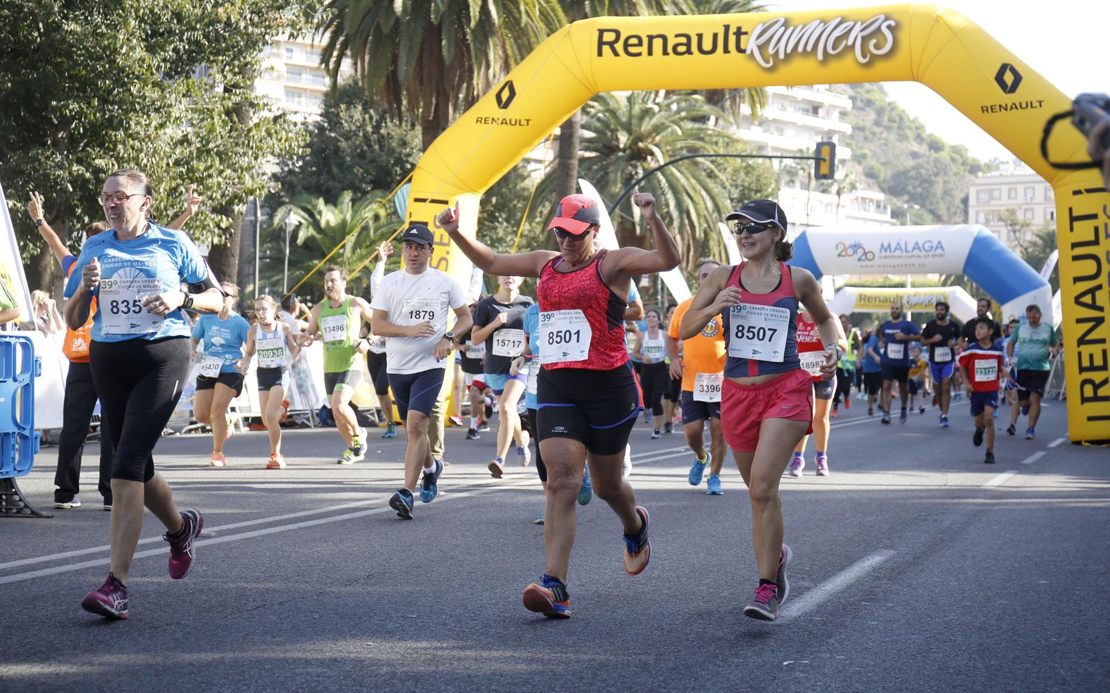 Imágenes de la Carrera Urbana Ciudad de Málaga