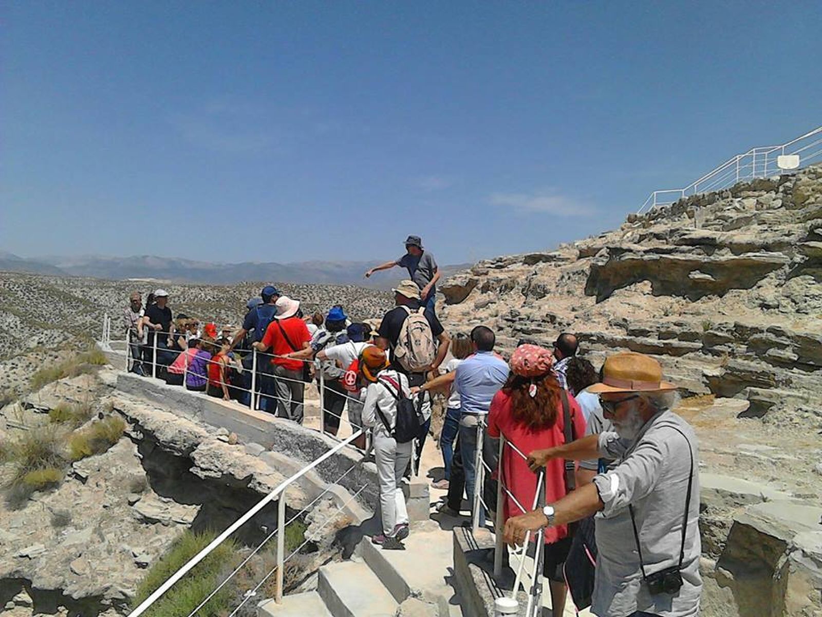 Una imagen del yacimiento Castellón Alto en el municipio de Galera