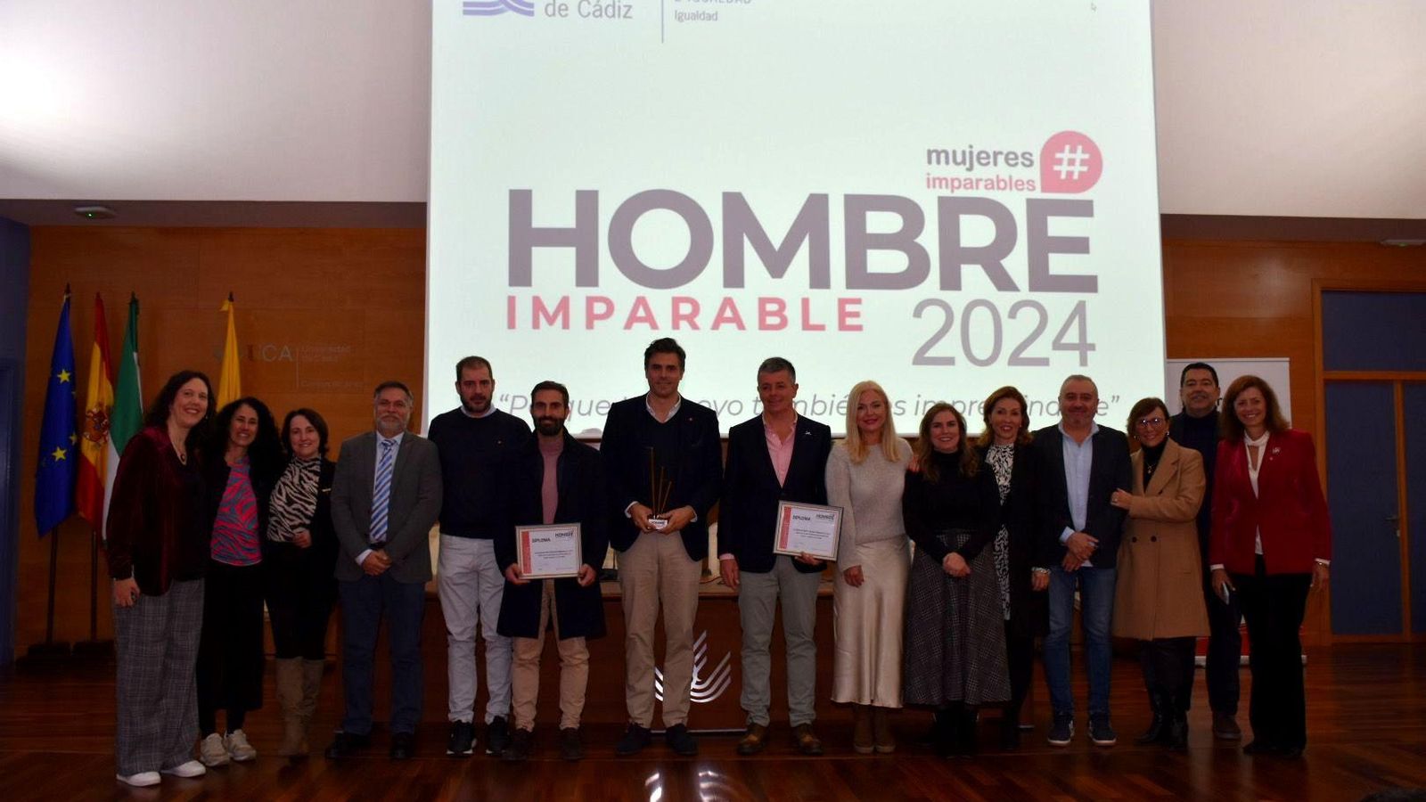 Foto de familia de la cita.