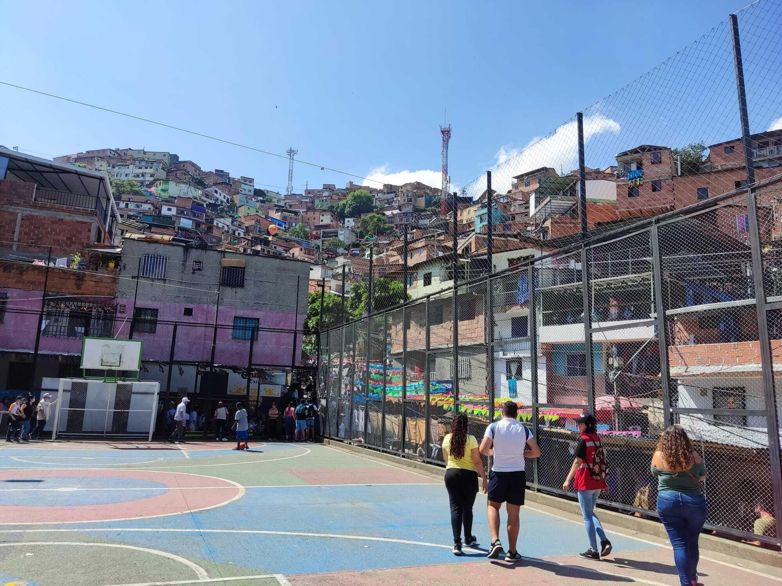 Imagen de la comuna 13 en Medellín (Colombia)
